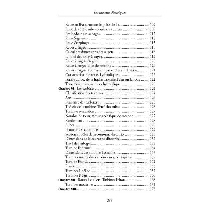Moteurs à vent, hydrauliques, électriques