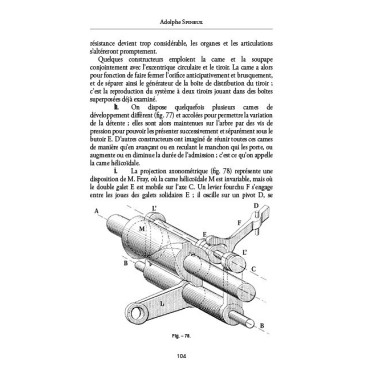 Distribution de la vapeur dans les machines