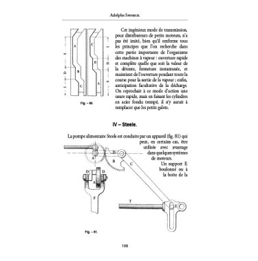 Distribution de la vapeur dans les machines