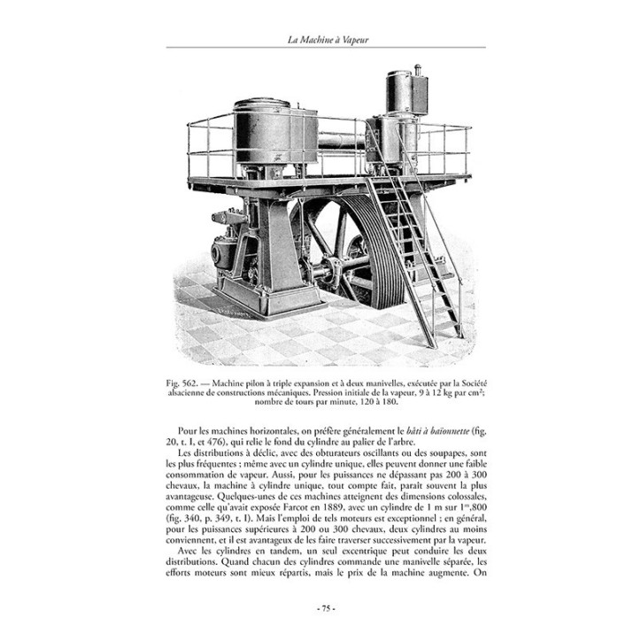La machine à vapeur La machine à vapeur