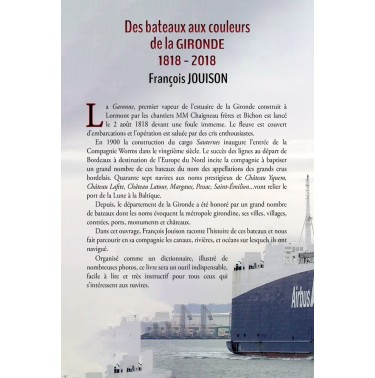 Des bateaux aux couleurs de la Gironde