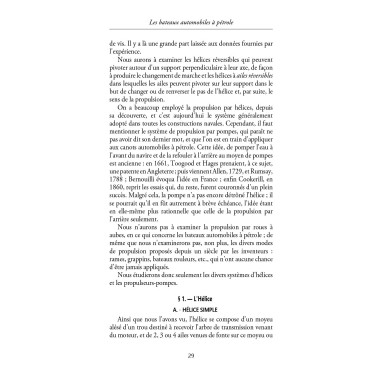 Les bateaux automobiles à pétrole