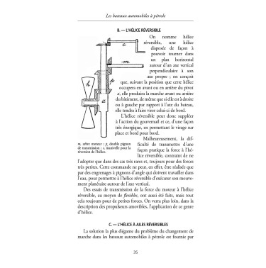 Les bateaux automobiles à pétrole