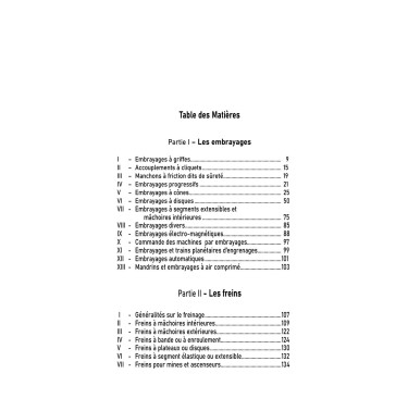 Embrayages et freins
