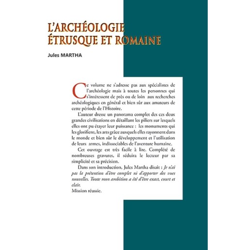 L'archéologie étrusque et romaine