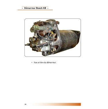 Réparation du démarreur Bosch KB