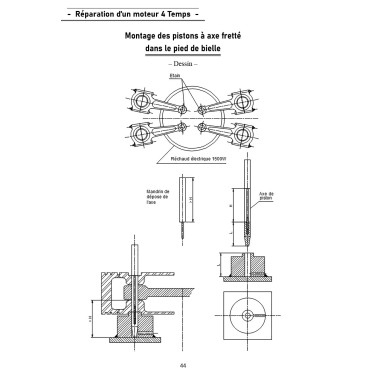 Réparation d'un moteur 4 Temps
