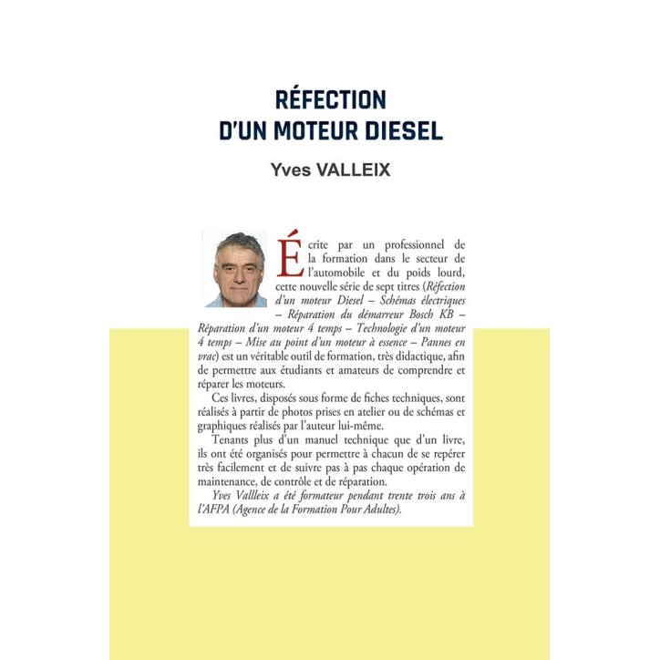 Réfection d'un moteur Diesel Réfection d'un moteur Diesel