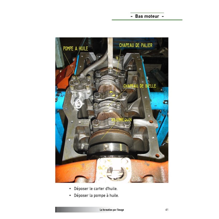 Réfection d'un moteur Diesel Réfection d'un moteur Diesel