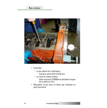 Réfection d'un moteur Diesel