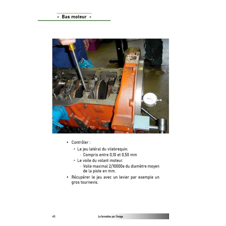 Réfection d'un moteur Diesel Réfection d'un moteur Diesel