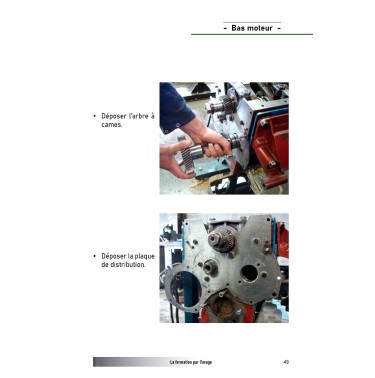 Réfection d'un moteur Diesel