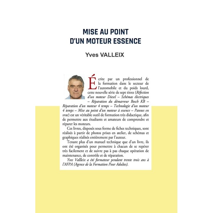 Mise au point d'un moteur essence Mise au point d'un moteur essence