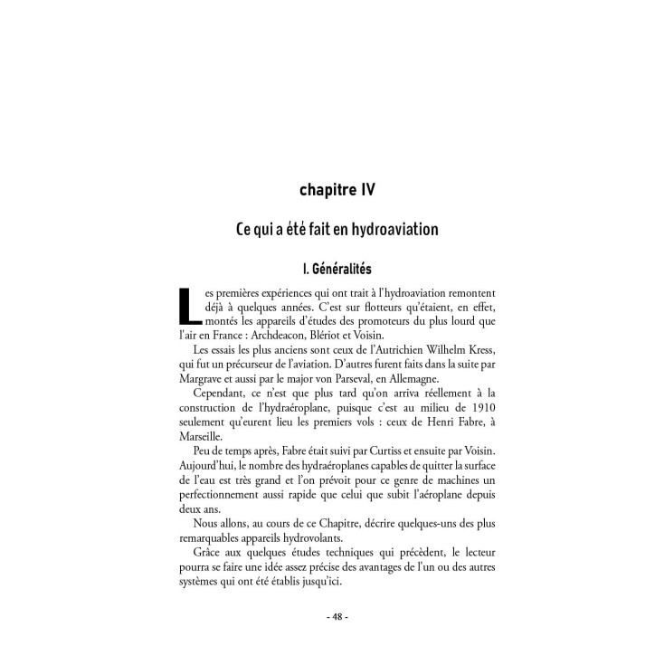 Les Hydraéroplanes