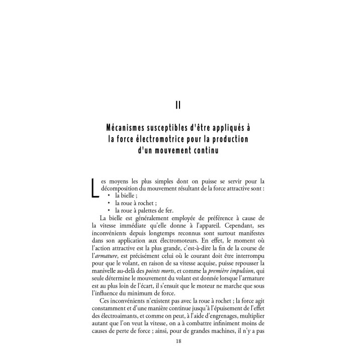 Des électro-moteurs