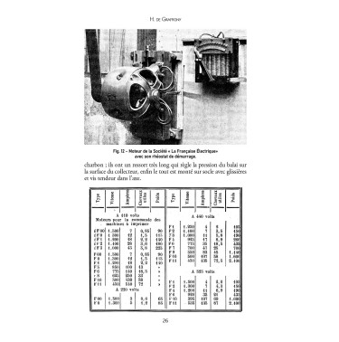 Le transport électrique des forces motrices
