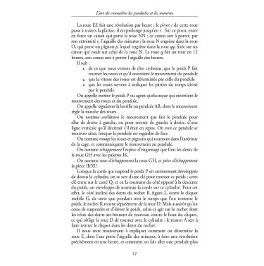 L'art de connaître les pendules et les montres