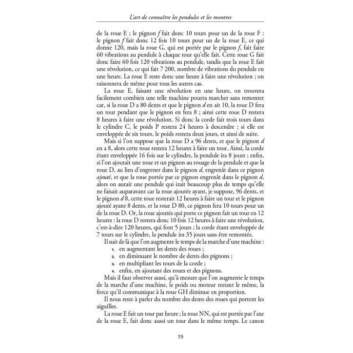 L'art de connaître les pendules et les montres