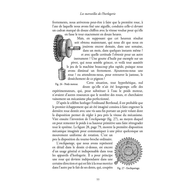 Les merveilles de l'horlogerie