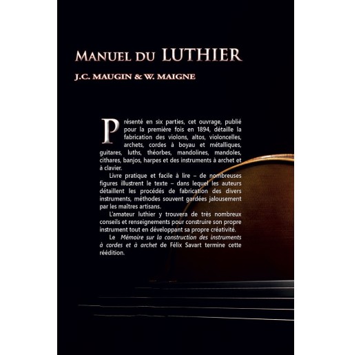 Manuel du Luthier