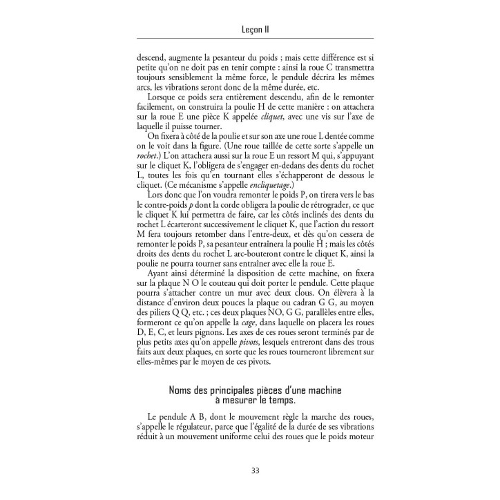 L'art de l'Horlogerie enseigné en trente leçons