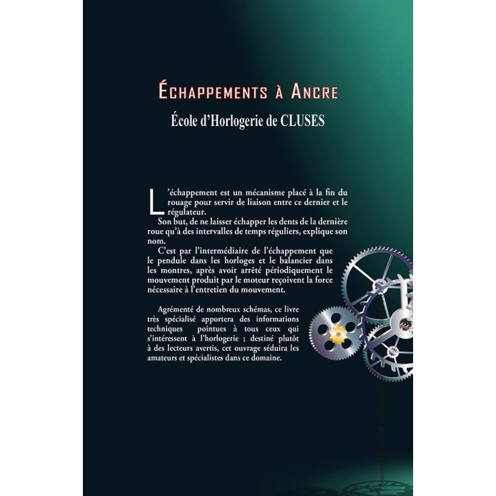 Échappements à ancre Échappements à ancre