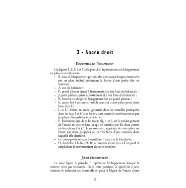 Échappements à ancre