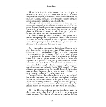 L'art de connaître et soigner les montres et les pendules