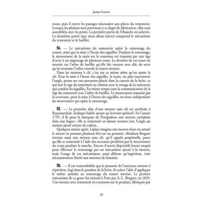 L'art de connaître et soigner les montres et les pendules