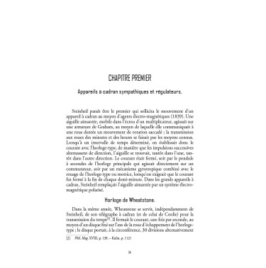 L'Horlogerie électrique