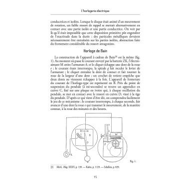 L'Horlogerie électrique