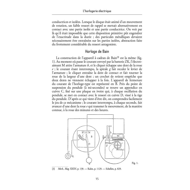 L'Horlogerie électrique