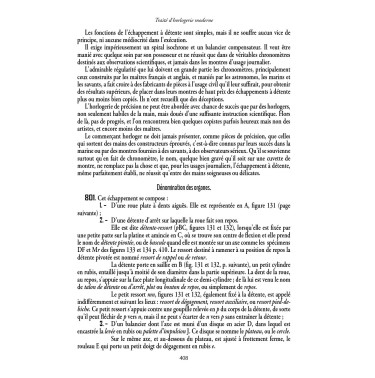 Traité d'horlogerie moderne