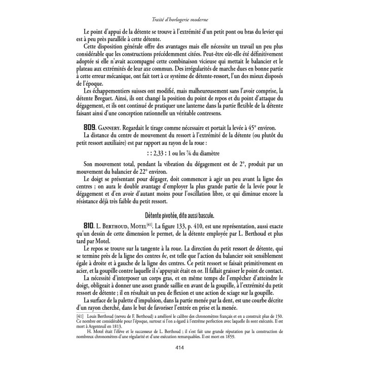 Traité d'horlogerie moderne