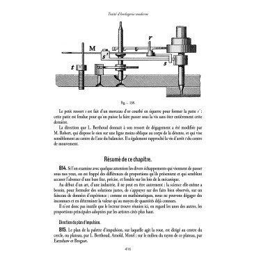 Traité d'horlogerie moderne