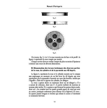 Manuel d'horlogerie
