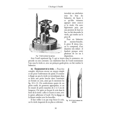 L'horloger à l'établi