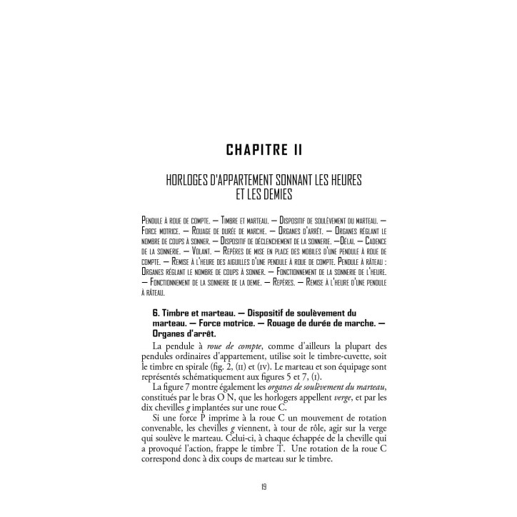 L'Horloger II - Sonneries d'horloges et de montres