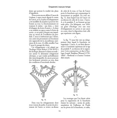 Échappements d'horloges et de montres