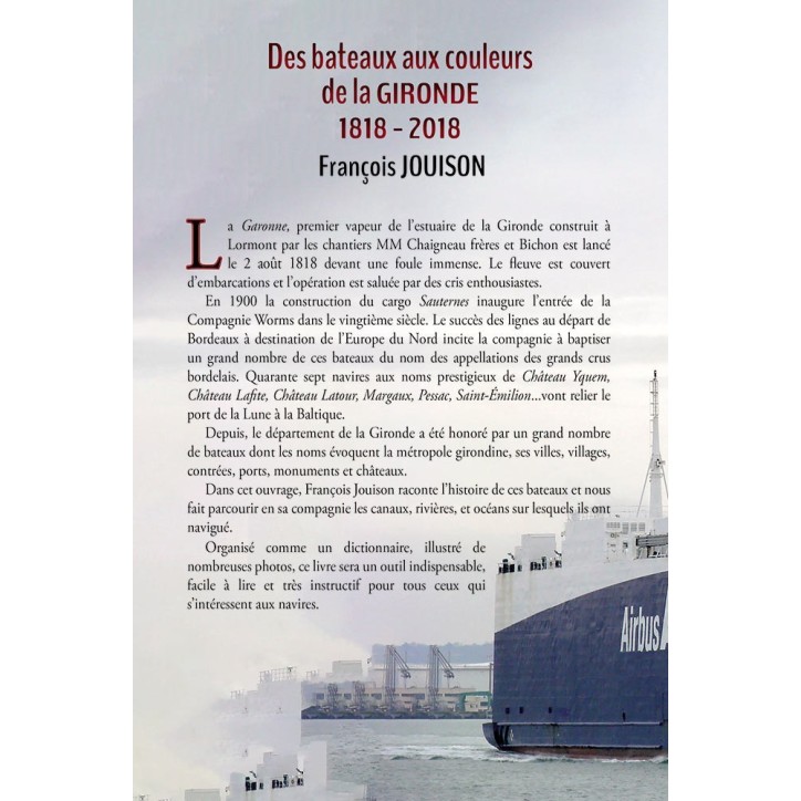 Des bateaux aux couleurs de la Gironde