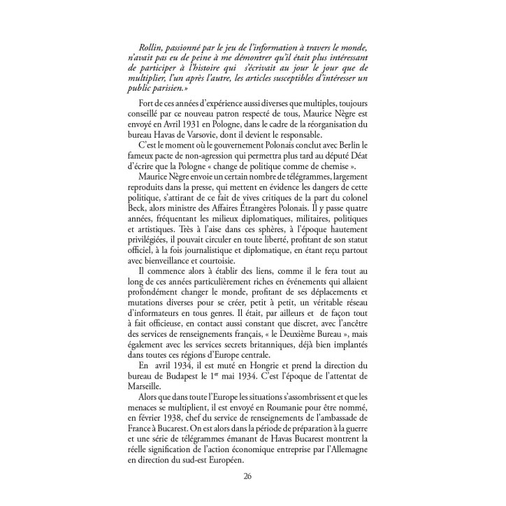 Il était une fois un journaliste - Maurice NEGRE Il était une fois un journaliste - Maurice NEGRE