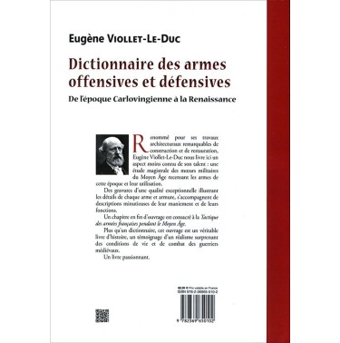 Dictionnaire des armes offensives et défensives
