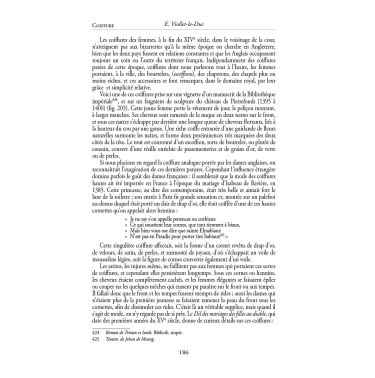 Dictionnaire raisonné du mobilier français : vêtements et costumes