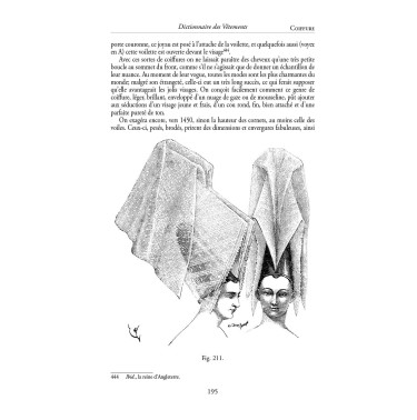 Dictionnaire raisonné du mobilier français : vêtements et costumes