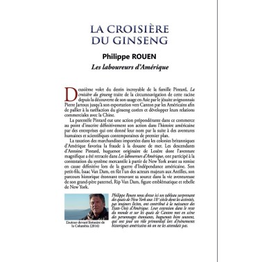 La croisière du ginseng