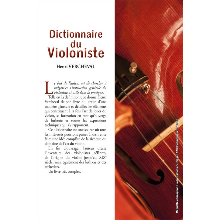 Dictionnaire du violoniste Dictionnaire du violoniste