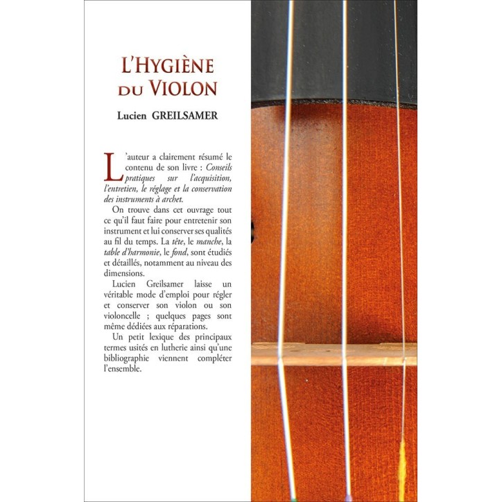 L'hygiène du violon L'hygiène du violon