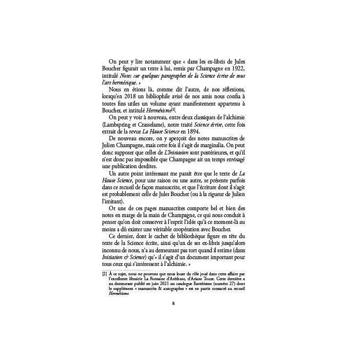 Science écrite de tout l'art hermétique