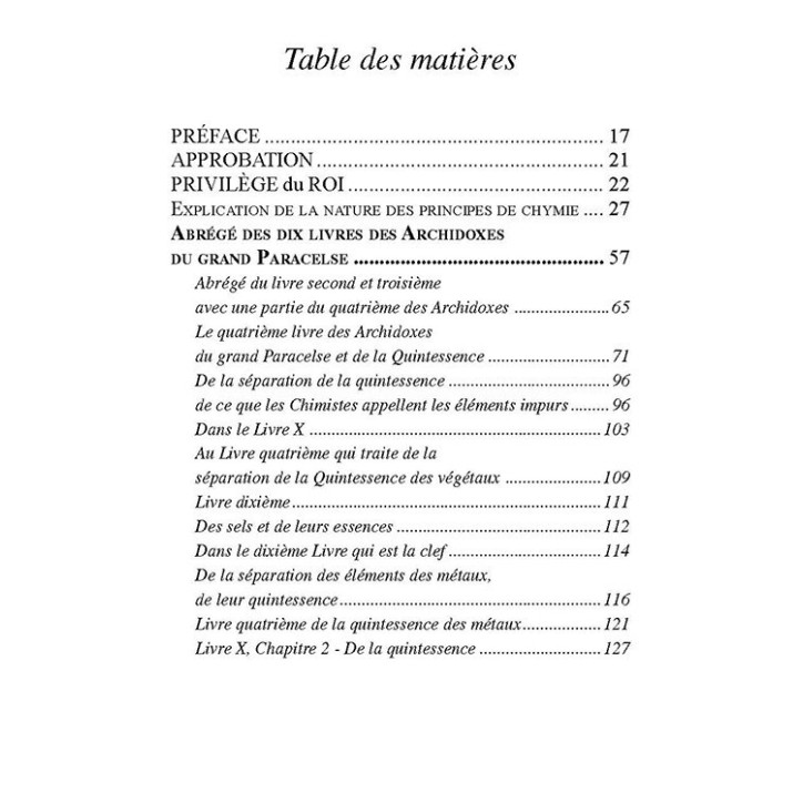 Abrégé de la doctrine de Paracelse Abrégé de la doctrine de Paracelse
