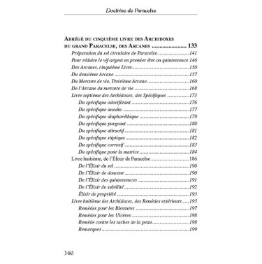 Abrégé de la doctrine de Paracelse